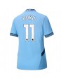 Manchester City Jeremy Doku #11 Hjemmedrakt Dame 2024-25 Korte ermer